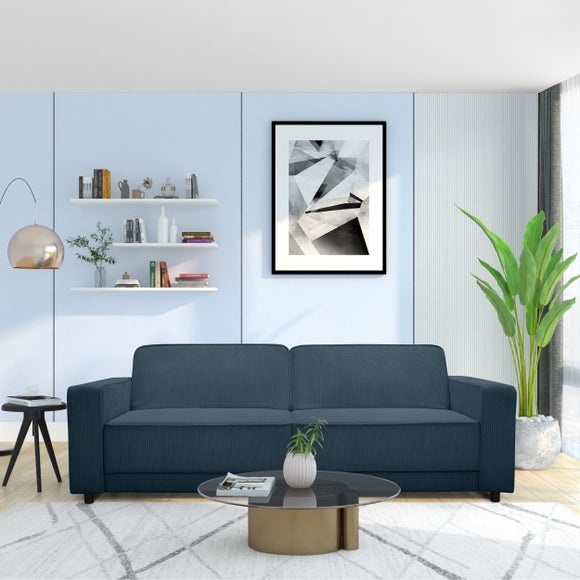 Allie Corduroy 3 Seater Sofa Bed