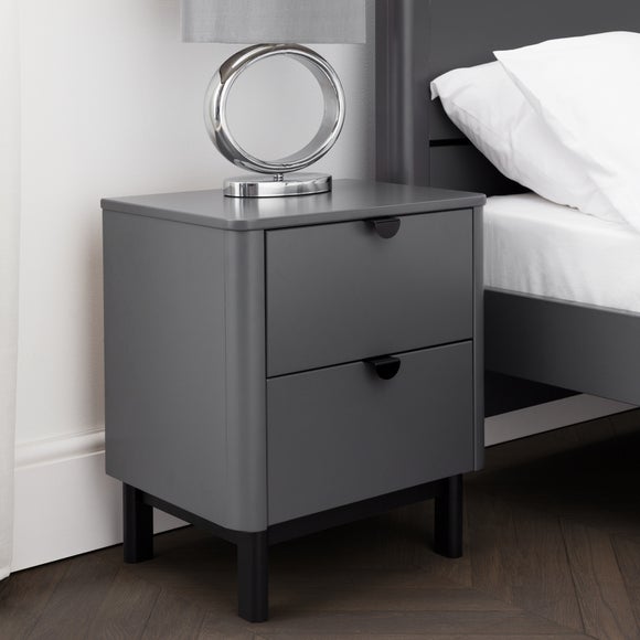 Chloe 2 Drawer Bedside Table