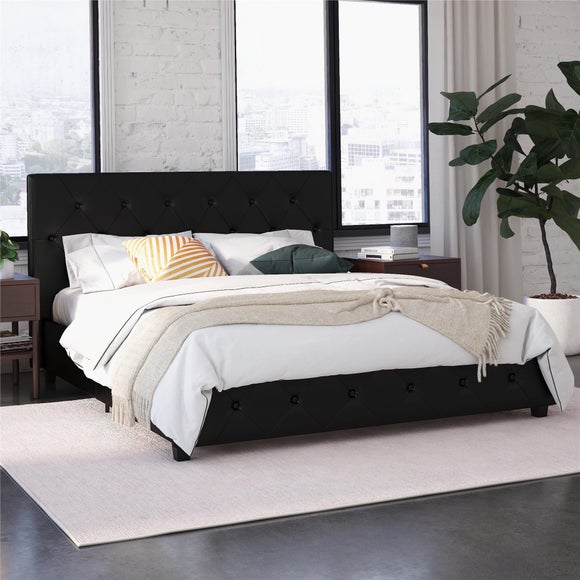 Dorel Home Dakota Upholstered Bed