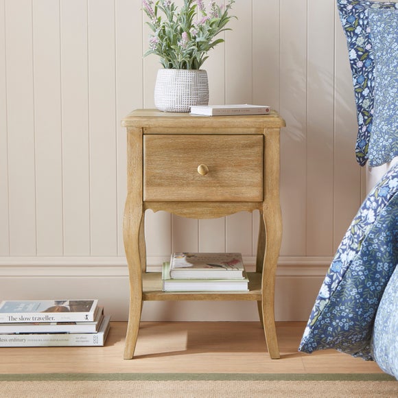 Giselle 1 Drawer Bedside Table