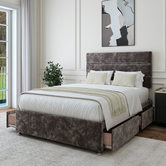 Luxury Chenille Universal Divan Base