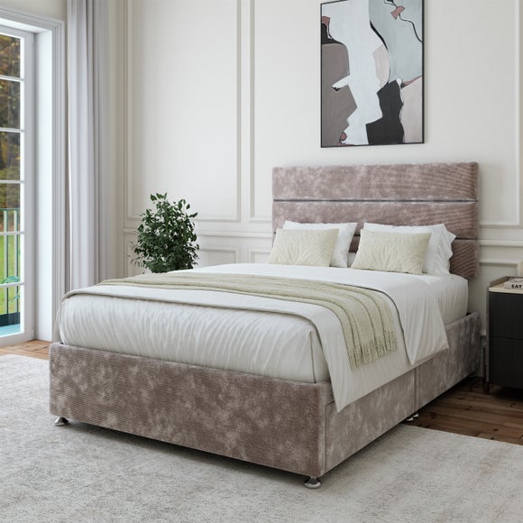Luxury Chenille Universal Divan Base