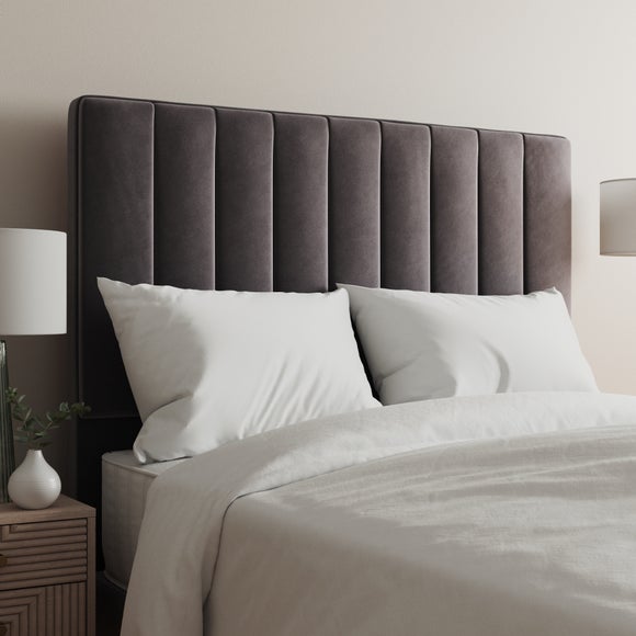 Luxury Velvet Vertical Stripe Headboard