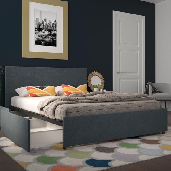 Novogratz Kelly 4 Drawer Bed