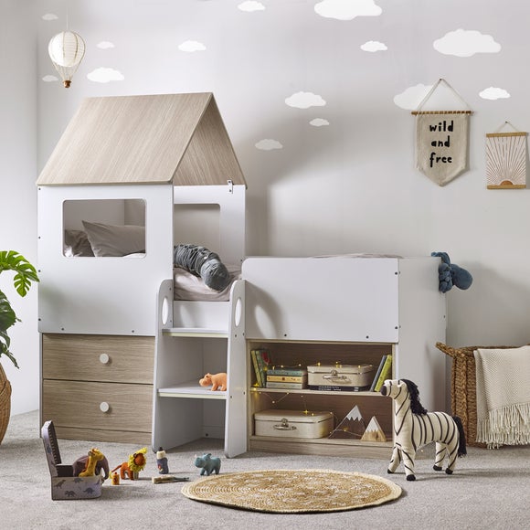 Orpheus Midsleeper Children's House Style Bed