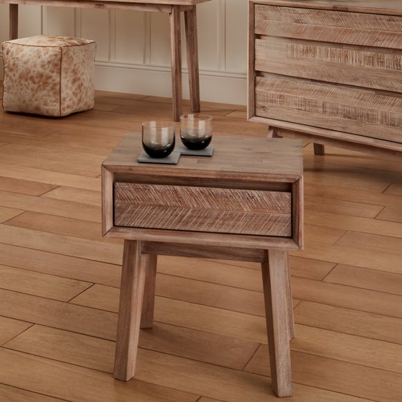 Pacific Kalmar 1 Drawer Slim Bedside Table