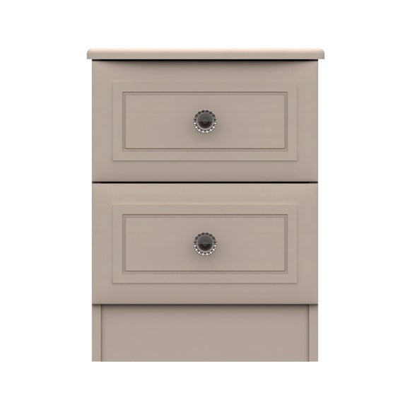Portia 2 Drawer Bedside Table