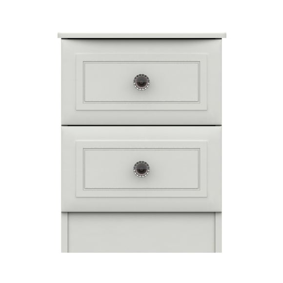 Portia 2 Drawer Bedside Table