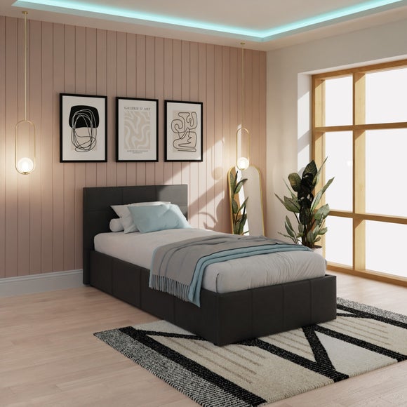 Side Lift Ottoman Bed