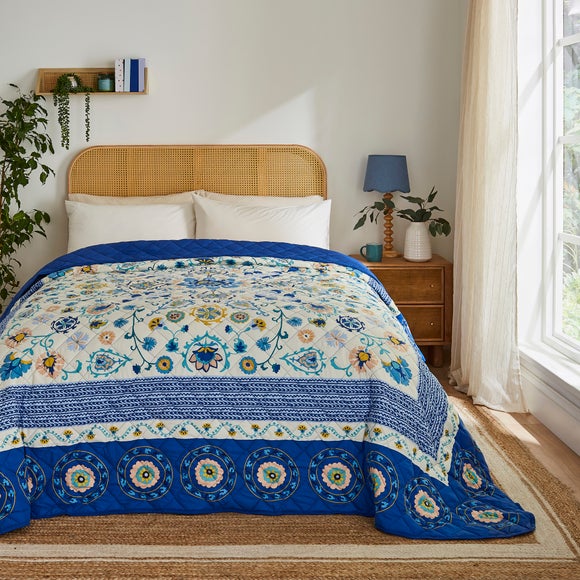 Suzani Crewel Bedspread