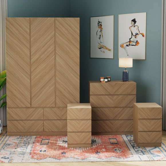 Taranto 4 Piece Bedroom Furniture Set
