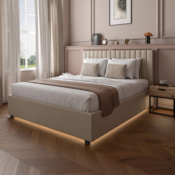 XR Living Maisie LED Ottoman Bed Frame