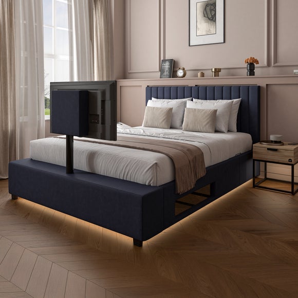 XR Living Maisie LED TV Bed Frame