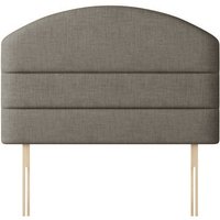 Dudley - Super King Size - Lined Headboard - Dark Grey - Fabric - 6ft - Happy Beds