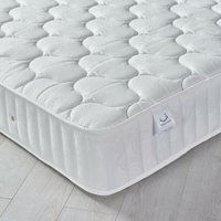 Neptune Spring Quilted Damask Fabric Mattress - 5ft King Size (150 x 200 cm)