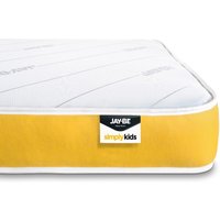 Jay-Be Simply Kids Foam Free Anti - Single - Medium Firmness - Anti Allergy - 3ft (90 x 190 cm) - Happy Beds